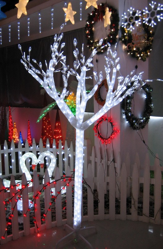 FY-001-H12 navidad acrílico TREE lámpara de la bombilla FY-001-H12 acrílico TREE lámpara de la bombilla de Navidad barata Luces de acrílico