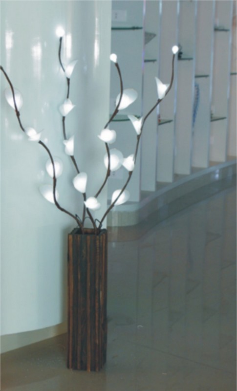 Flor del árbol de pequeño llevó la lámpara del bulbo del LED luces de navidad ramificación FY-003-D15 FY-003-D15 LED del árbol de la flor pequeña llevó la lámpara del bulbo de las luces de navidad ramificación barato Luz rama de árbol del LED