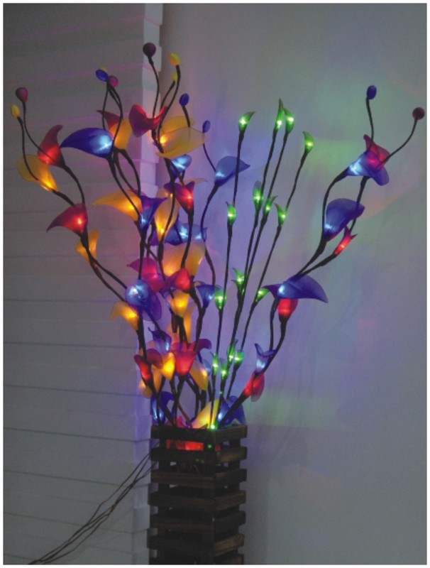 FY-003-D19 LED rama de un árbol pequeño llevó la lámpara del bulbo de las luces de navidad FY-003-D19 LED rama de un árbol pequeño llevó la lámpara del bulbo de las luces de Navidad barata