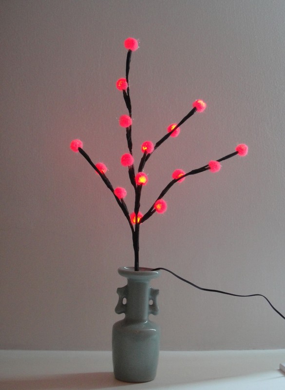 FY-003-F02 de la cereza LED rama de un árbol pequeño llevó la lámpara del bulbo de las luces de navidad rama FY-003-F02 rama de cerezo LED rama de un árbol pequeño llevó la lámpara del bulbo de las luces de Navidad barata Luz rama de árbol del LED