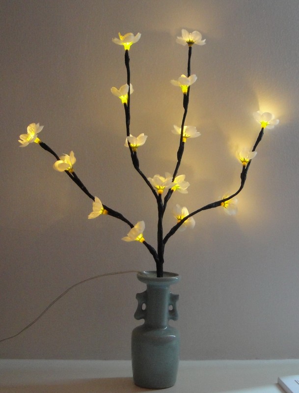 FY-003-F06 LED de Navidad árbol de la flor pequeña llevó la lámpara del bulbo de las luces de la rama FY-003-F06 LED del árbol de la flor pequeña llevó la lámpara del bulbo de las luces de navidad ramificación barato Luz rama de árbol del LED