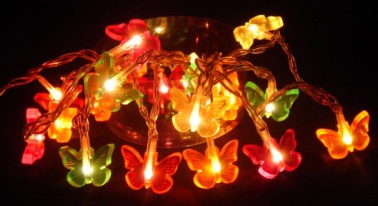 FY-03A-005 mariposas pequeñas luces de la lámpara del bulbo LED de la Navidad FY-03A-005 mariposas pequeñas luces LED de la lámpara del bulbo barato navidad led - Cadena de Luz LED con Outfitfabricante de China