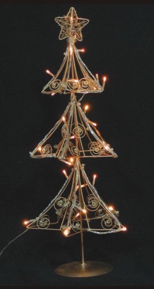 AF-17-015 15 Navidad artesanía de mimbre lámpara de la bombilla AF-17-015 15 artesanías de mimbre de la lámpara bombilla de Navidad barata Luz rota