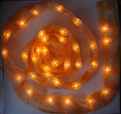 Organdie lámpara bombilla na Organdie lámpara bombilla navidad barato - Juego de luces Decoraciónfabricante de China