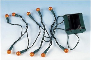 la batería de la lámpara bombilla de luz de la Navidad la batería de la lámpara bombilla de luz de la Navidad barata Luces LED que funcionan con batería