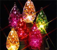 pequeña bola luces de bulbo de lámpara de la vela de Navidad pequeña bola luces de bulbo de lámpara de la vela de Navidad barata Luces de bulbo de la vela