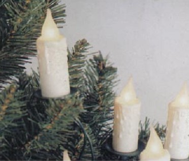 luces lamparita bombilla vela de Navidad luces lamparita bombilla Vela de Navidad barata Luces de bulbo de la vela