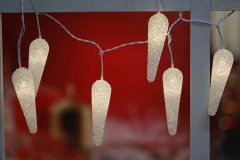 Pequeñas luces de la lámpara del bulbo FY-20030 LED de Navidad FY-20030 LED pequeñas luces de la lámpara del bulbo barato navidad led Cadena de Luz LED con Outfit