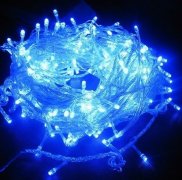 Azul 144 ultrabrillante LED luces de la secuencia multifunción Borrar Cable 24V de baja tensión Cadena luces multifunción Borrar Cable azul 144 LED ultrabrillante Luces de la secuencia del LED