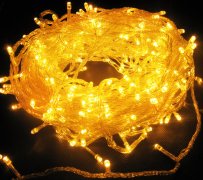 Amarillo 144 ultrabrillante L Cadena luces multifunción Borrar Cable Amarillo 144 LED ultrabrillante - Luces de la secuencia del LEDfabricante de China