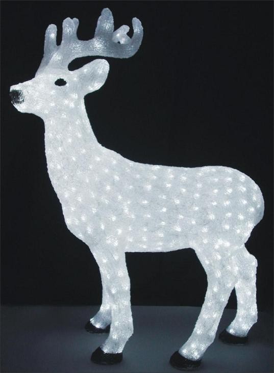  made in china  FY-001-B04 cheap christmas REINDEER acrylic light bulb lamp  corporation