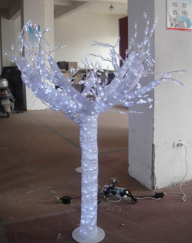 FY-001-H12 acrílico TREE lámpara de la bombilla de Navidad barata
