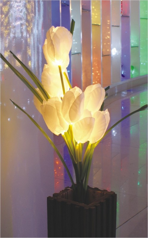 FY-003-D36 LED de Navidad flor del tulipán pequeña llevó la lámpara del bulbo de las luces del árbol FY-003-D36 LED tulipán árbol pequeño llevó la lámpara del bulbo de las luces de Navidad barata