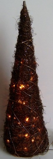 FY-06-022 navidad negro cono rota lámpara de la bombilla FY-06-022 negro cono rota lámpara de la bombilla de Navidad barata
