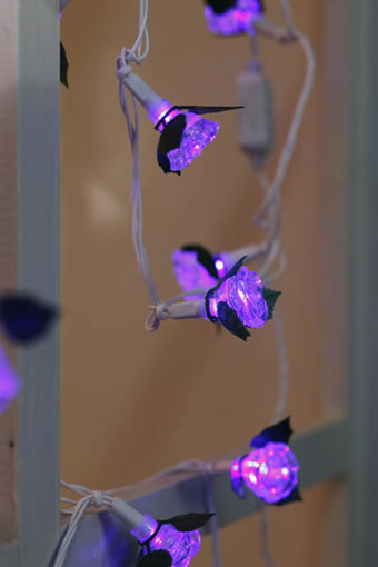 AF 20045-LED flor pequeña llevó la lámpara del bulbo barato luces de navidad