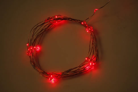 AF 30000-LED de cobre pequeña llevó la lámpara del bulbo barato navidad luces de alambre