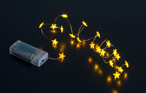 la batería de la lámpara bombilla de luz de la Navidad barata
