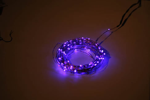 AF 30006-LED de cobre pequeña llevó la lámpara del bulbo barato navidad luces de alambre