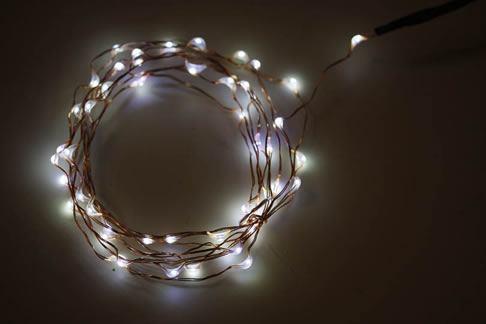 AF 30007-LED de cobre pequeña llevó la lámpara del bulbo barato navidad luces de alambre
