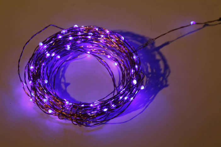 AF 30023-LED de cobre pequeña llevó la lámpara del bulbo barato navidad luces de alambre