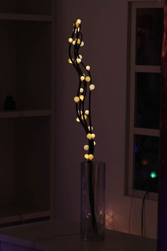 FY-50004 LED billig Zweig Weihnachtsbaum kleine LED-Leuchten Lampe Lampe