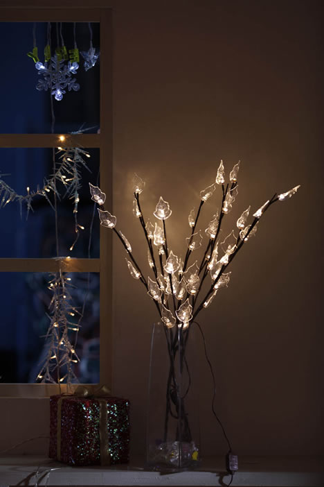 AF 50020-LED rama de un árbol pequeño llevó la lámpara del bulbo barato luces de navidad